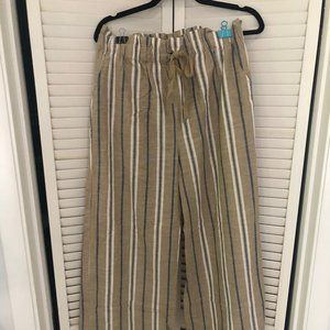 Linen Striped Pant